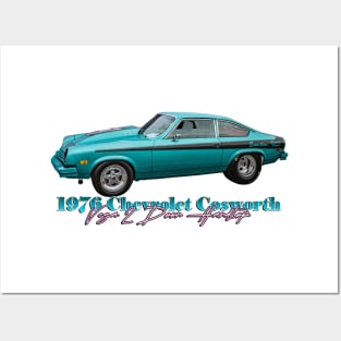 1976 Chevrolet Cosworth Vega 2 Door Hardtop Posters and Art